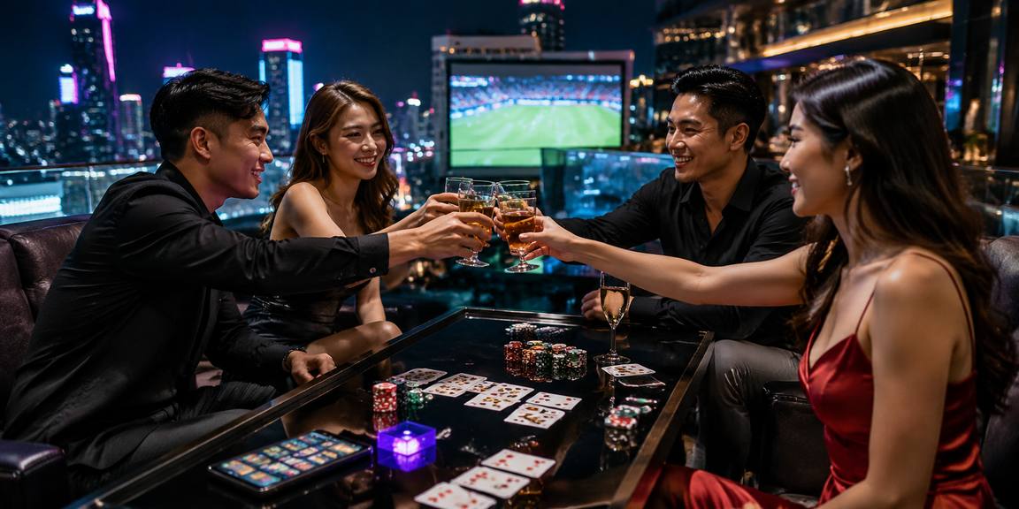 qv88 Khám phá sảnh casino qv88 – bàn live dealer và slot trong một lobby
